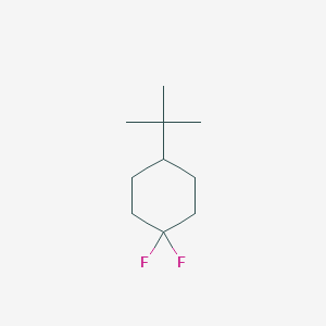 molecular formula C10H18F2 B092076 4-叔丁基-1,1-二氟环己烷 CAS No. 19422-34-5