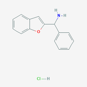 B009210 1-(1-Benzofuran-2-yl)-1-phenylmethanamine hydrochloride CAS No. 109194-12-9