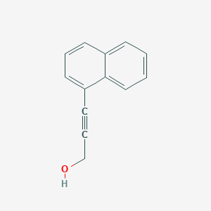 molecular formula C13H10O B092110 3-(1-萘基)-2-丙炔-1-醇 CAS No. 16176-22-0
