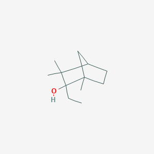 molecular formula C12H22O B092113 2-Ethyl-1,3,3-trimethyl-2-norbornanol CAS No. 18368-91-7