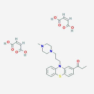 1-(10-(3-(4-Methyl-1-piperazinyl)propyl)phenothiazin-2-yl)-1-propanone dimaleate