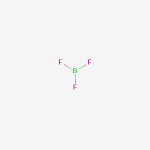 molecular formula BF3 B092126 三氟化硼 CAS No. 15875-25-9