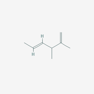 molecular formula C8H14 B092135 (4E)-2,3-二甲基己-1,4-二烯 CAS No. 18669-52-8