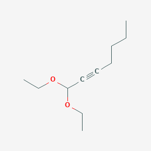 molecular formula C11H20O2 B092149 2-己炔-1-醛二乙缩醛 CAS No. 18232-30-9