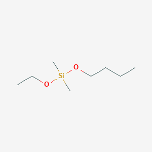 molecular formula C8H20O2Si B092165 Butoxyethoxydimethylsilane CAS No. 18246-71-4