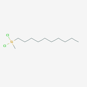 molecular formula C11H24Cl2Si B092170 二氯十基甲基硅烷 CAS No. 18051-88-2