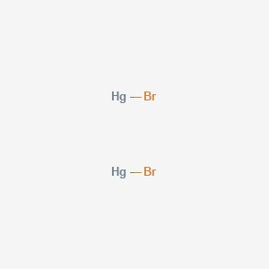 molecular formula Hg2Br2<br>Br2Hg2 B092202 溴化亚汞 CAS No. 15385-58-7