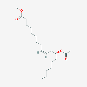molecular formula C21H38O4 B092217 乙酰蓖麻油酸甲酯 CAS No. 140-03-4