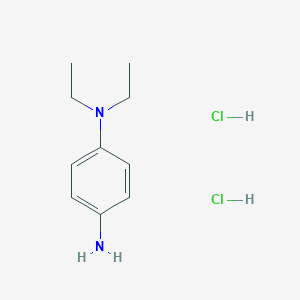 molecular formula C10H18Cl2N2 B092224 N,N-二乙基-1,4-苯二胺二盐酸盐 CAS No. 16713-15-8