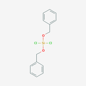 molecular formula C14H14Cl2O2Si B092231 Dibenzyloxydichlorosilane CAS No. 18414-52-3