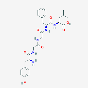 molecular formula C28H37N5O7 B092233 亮氨酸脑啡肽 CAS No. 58822-25-6