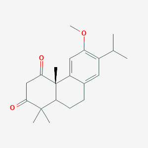 B092278 (4As)-6-methoxy-1,1,4a-trimethyl-7-propan-2-yl-10,10a-dihydro-9H-phenanthrene-2,4-dione CAS No. 18326-18-6
