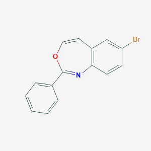 B092316 7-Bromo-2-phenyl-3,1-benzoxazepine CAS No. 19062-90-9