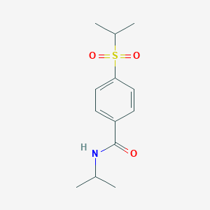 B092332 Benzamide, N-isopropyl-p-(isopropylsulfonyl)- CAS No. 18507-23-8