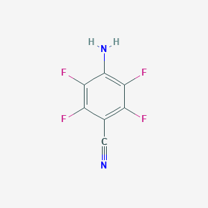 molecular formula C7H2F4N2 B092354 4-氨基-2,3,5,6-四氟苯甲腈 CAS No. 17823-38-0