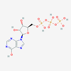 molecular formula C10H15N4O14P3 B092356 Inosine triphosphate CAS No. 132-06-9