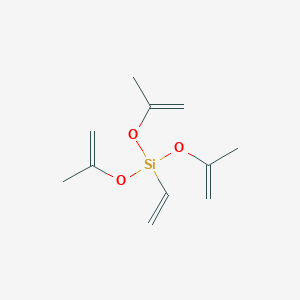 molecular formula C11H18O3Si B092359 三(异丙烯氧基)乙烯基硅烷 CAS No. 15332-99-7