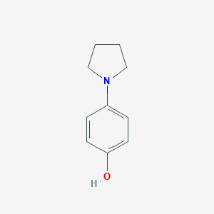 B092362 4-(Pyrrolidin-1-yl)phenol CAS No. 1008-97-5