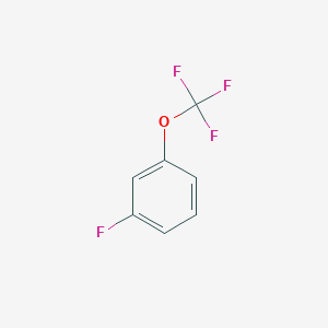molecular formula C7H4F4O B092364 3-(三氟甲氧基)氟苯 CAS No. 1077-01-6