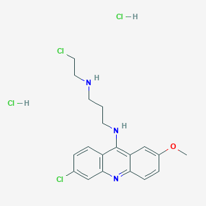 molecular formula C19H23Cl4N3O B092389 Icr-191 二盐酸盐 CAS No. 17070-45-0