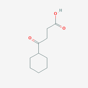 molecular formula C10H16O3 B092392 4-环己基-4-氧代丁酸 CAS No. 15971-95-6