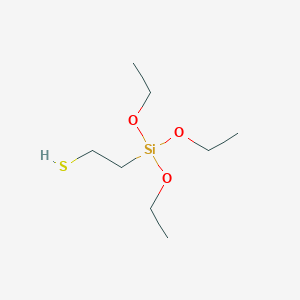 molecular formula C8H20O3SSi B092393 Ethanethiol, 2-(triethoxysilyl)- CAS No. 18236-15-2