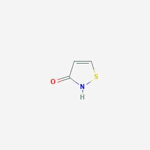molecular formula C3H3NOS B092398 3(2H)-异噻唑酮 CAS No. 1003-07-2