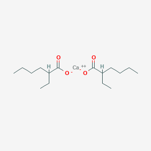 molecular formula C16H30CaO4 B092422 2-乙基己酸钙 CAS No. 136-51-6