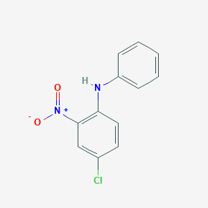 molecular formula C12H9ClN2O2 B092425 4-氯-2-硝基-N-苯胺 CAS No. 16611-15-7