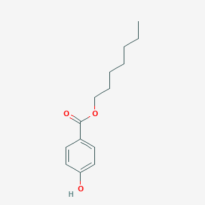 molecular formula C14H20O3 B092446 Heptyl 4-hydroxybenzoate CAS No. 1085-12-7