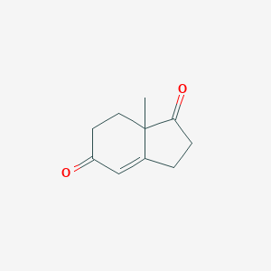 B009248 7a-Methyl-2,3,7,7a-tetrahydro-1H-indene-1,5(6H)-dione CAS No. 19576-08-0