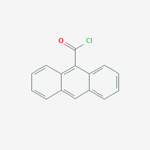 molecular formula C15H9ClO B092493 Anthracene-9-carbonyl chloride CAS No. 16331-52-5