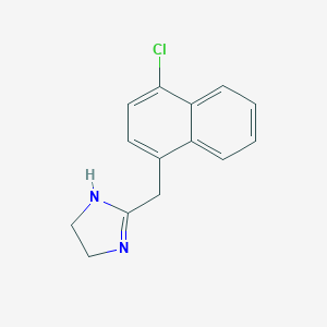 molecular formula C14H13ClN2 B092498 氯唑林 CAS No. 17692-28-3