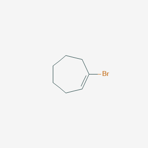 molecular formula C7H11Br B092505 1-溴环庚-1-烯 CAS No. 18317-64-1
