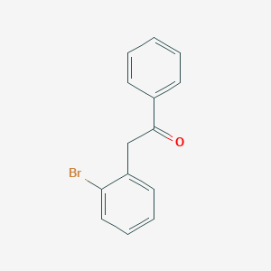 molecular formula C14H11BrO B092510 2-(2-溴苯基)苯乙酮 CAS No. 16897-97-5