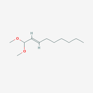 molecular formula C11H22O2 B092551 (E)-1,1-dimethoxynon-2-ene CAS No. 18287-01-9