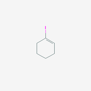 molecular formula C6H9I B092552 1-Iodocyclohexene CAS No. 17497-53-9