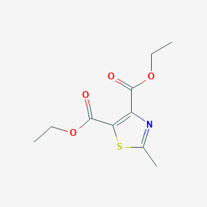 molecular formula C10H13NO4S B092553 Diethyl 2-methyl-1,3-thiazole-4,5-dicarboxylate CAS No. 18903-17-8
