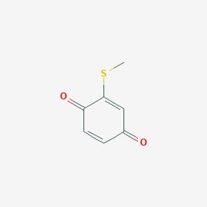 B092570 p-Benzoquinone, 2-(methylthio)- CAS No. 18232-06-9