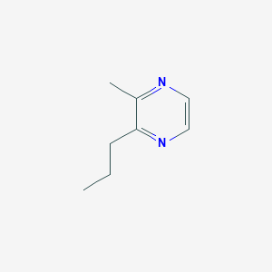 molecular formula C8H12N2 B092574 2-甲基-3-丙基吡嗪 CAS No. 15986-80-8