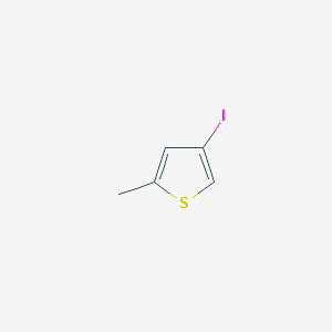 molecular formula C5H5IS B092580 4-Iodo-2-methylthiophene CAS No. 16494-35-2