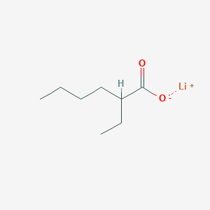 molecular formula C8H15LiO2 B092599 2-乙基己酸锂 CAS No. 15590-62-2