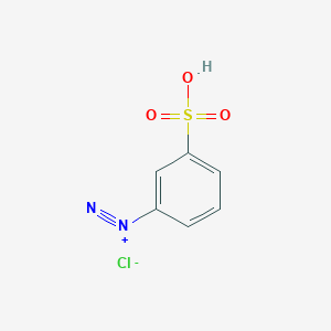 molecular formula C6H5ClN2O3S B092615 3-Sulfobenzenediazonium CAS No. 17405-03-7
