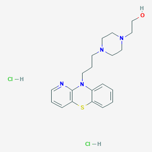 molecular formula C20H28Cl2N4OS B092627 Oxypendyl dihydrochloride CAS No. 17297-82-4