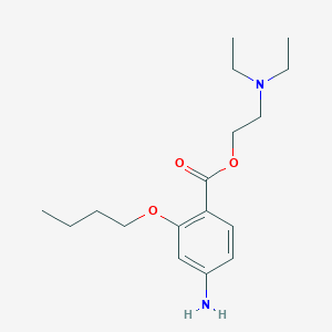 molecular formula C17H28N2O3 B092631 Ambucaine CAS No. 119-29-9