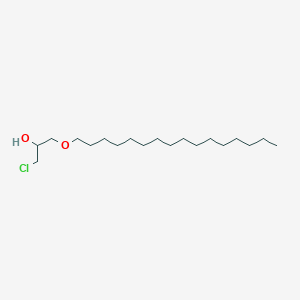 molecular formula C19H39ClO2 B092639 1-Chloro-3-(hexadecyloxy)propan-2-ol CAS No. 18371-73-8