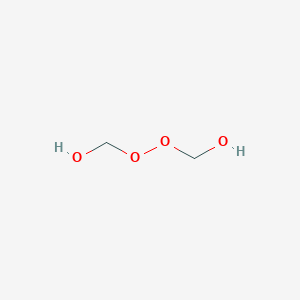 molecular formula C2H6O4 B092640 Bis(hydroxymethyl)peroxide CAS No. 17088-73-2