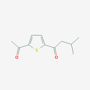 B092661 1-(5-Acetyl-2-thienyl)-3-methyl-1-butanone CAS No. 18282-21-8