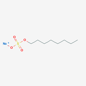 molecular formula C8H17NaO4S B092688 辛基硫酸钠 CAS No. 142-31-4