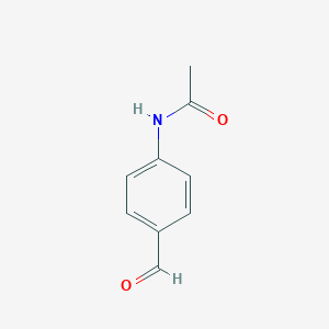 molecular formula C9H9NO2 B092706 4-乙酰氨基苯甲醛 CAS No. 122-85-0